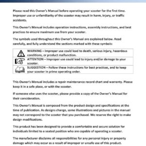 Drive Medical COBRA GT4 User Manual - Image 4