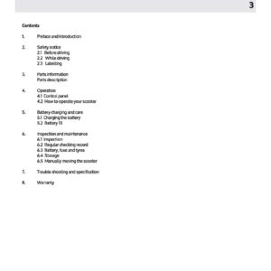 CareCo Daytona XLR User Manual - Image 4